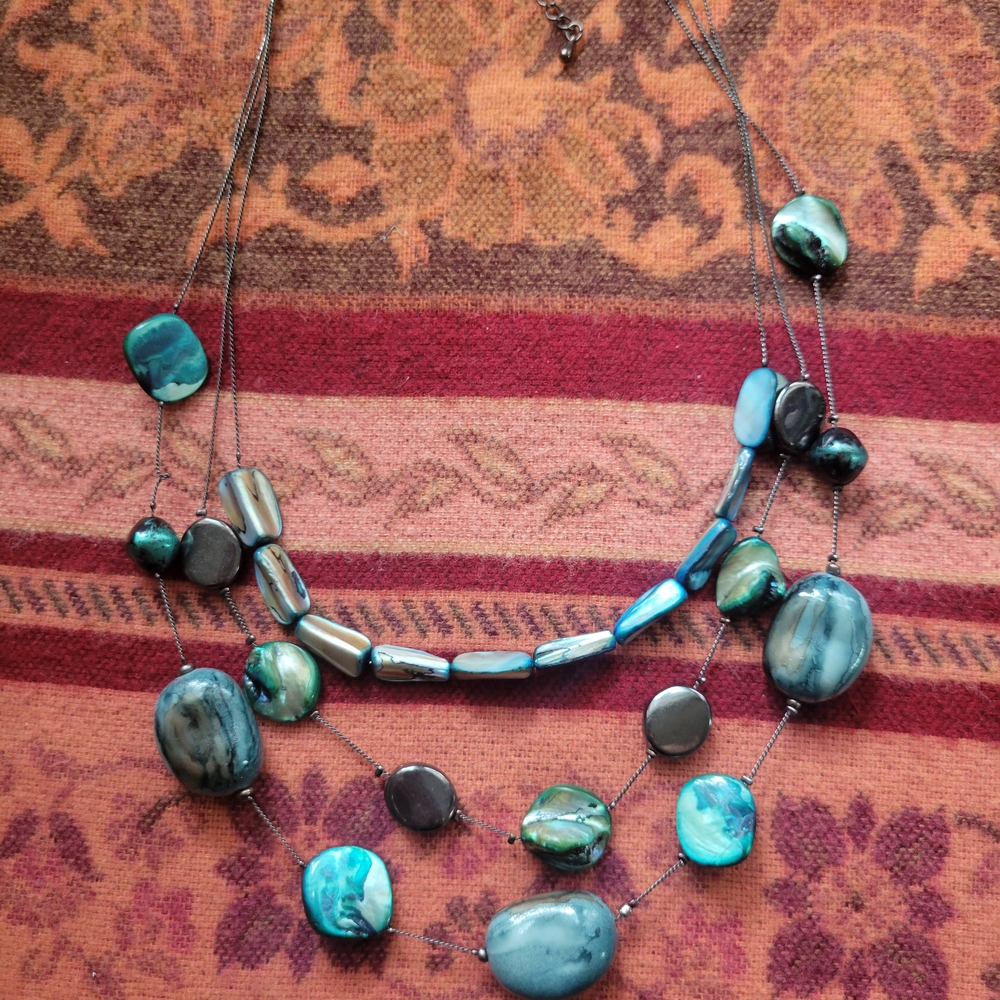 Multi-Color Beaded Necklace